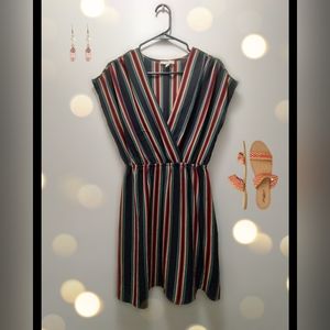 Como Vintage Striped Dress